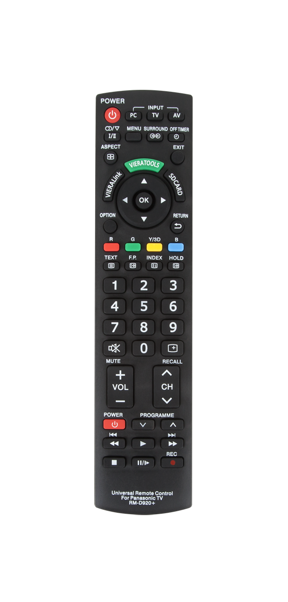 Inne Universāla tālvadības pults Panasonic LCD/LED