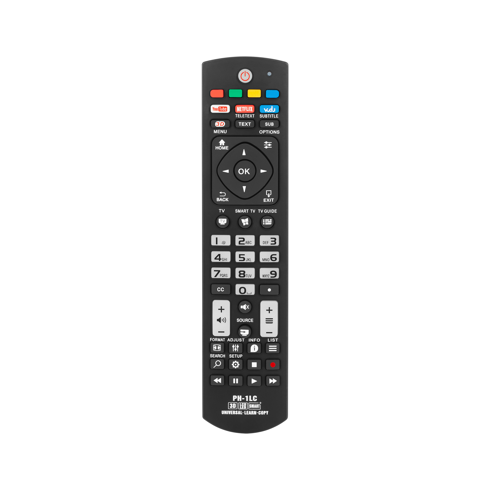 Inne Universāla tālvadības pults Philips LED/LCD