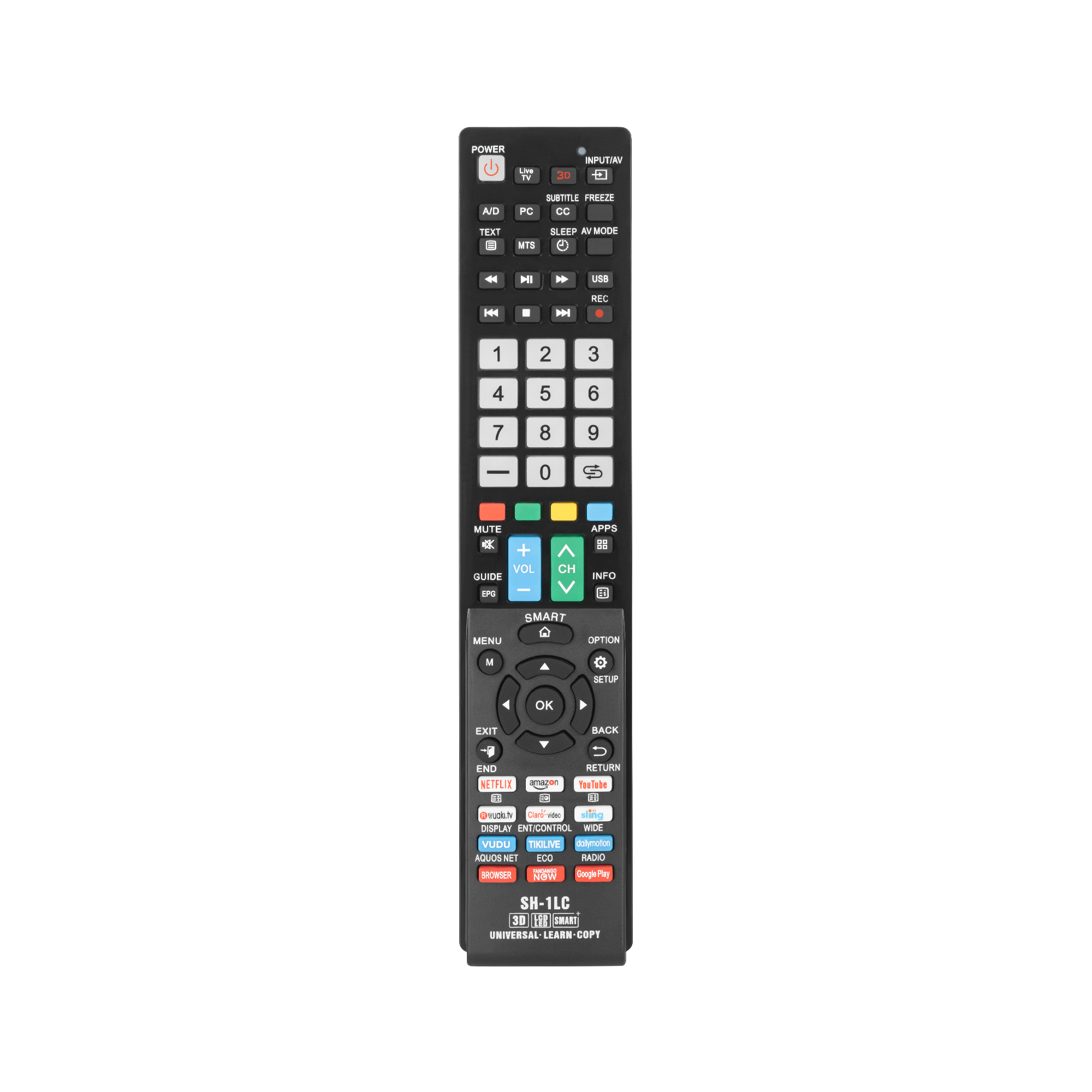 Inne Universālā tālvadības pults SHARP LED/LCD