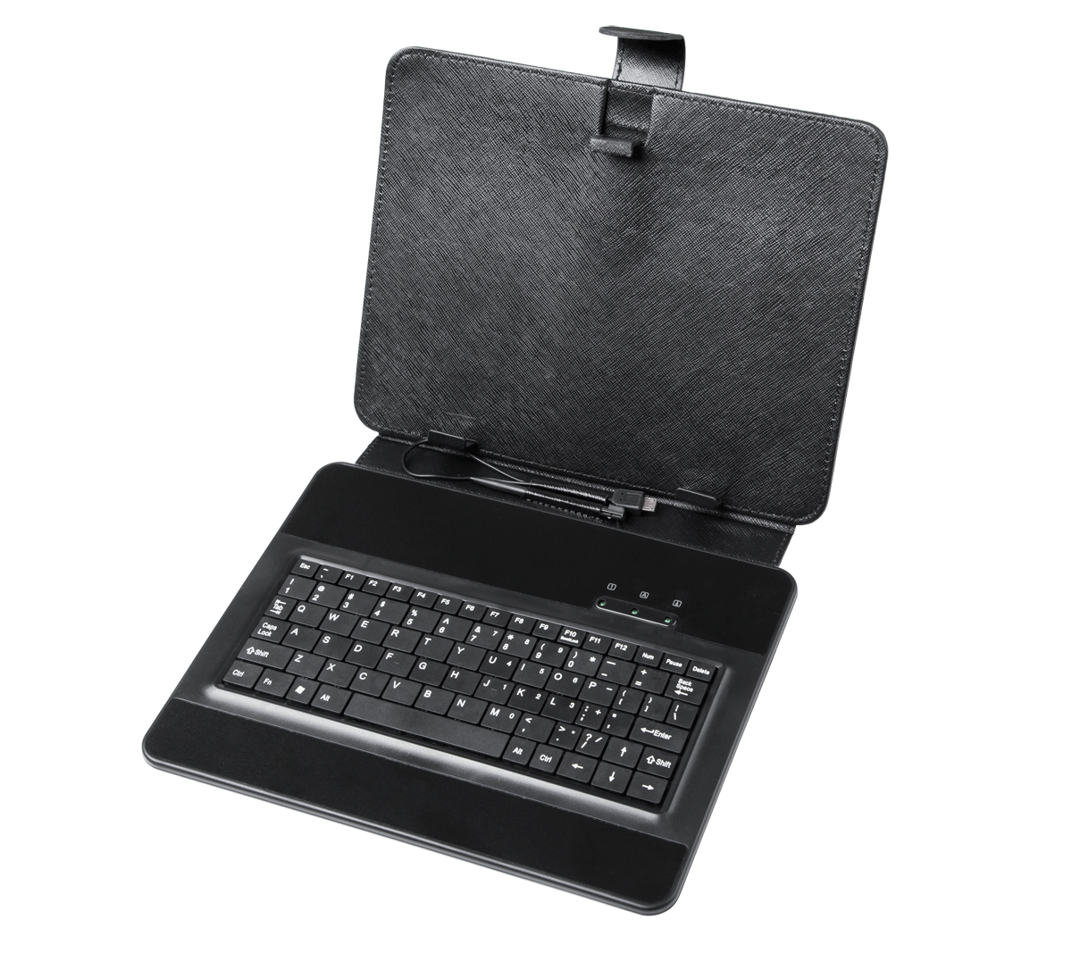 Universāls maciņš ar micro-USB tastatūru 9,7 collu planšetdatoriem