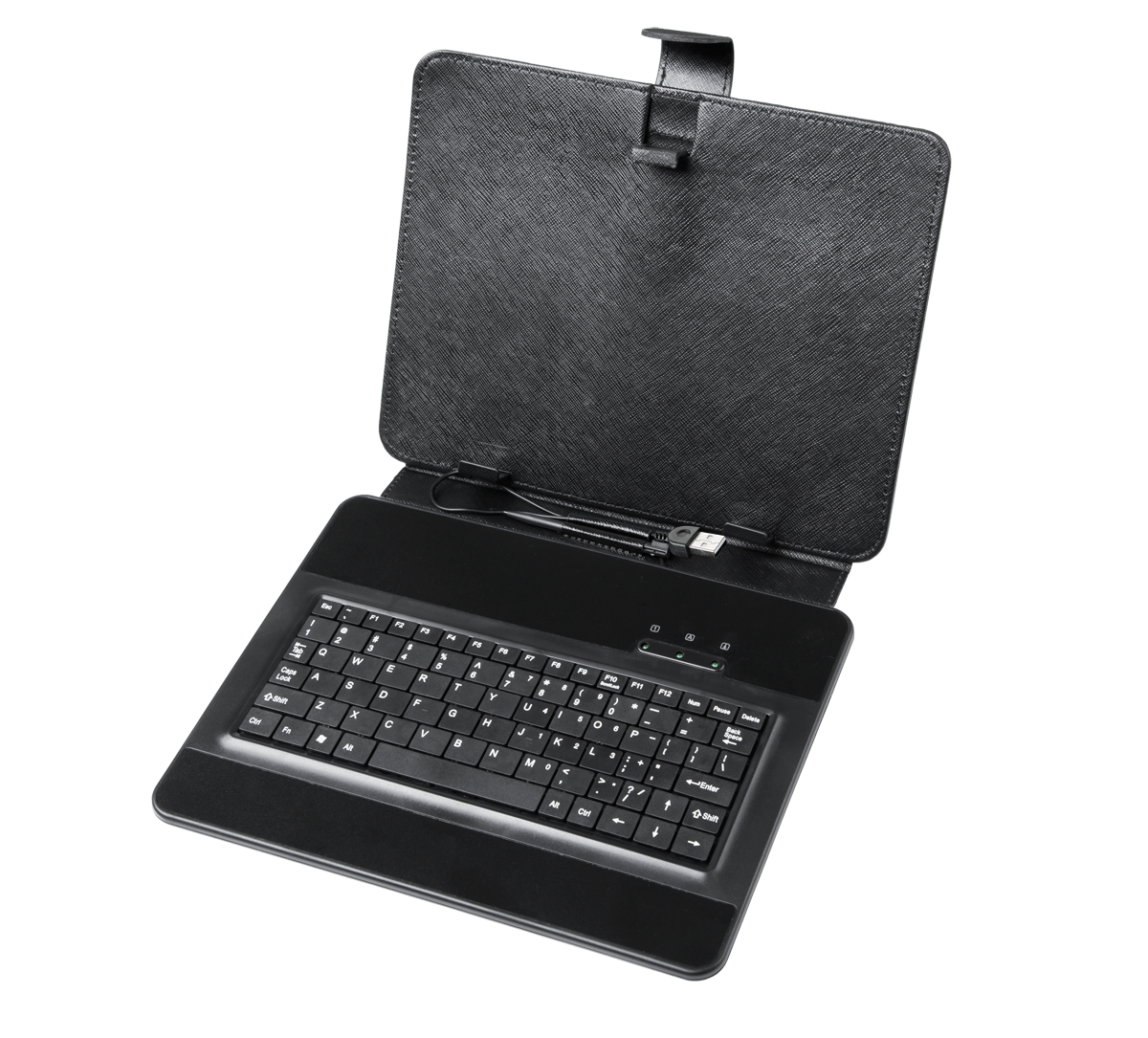 Universāls maciņš ar USB tastatūru 9,7 collu planšetdatoriem