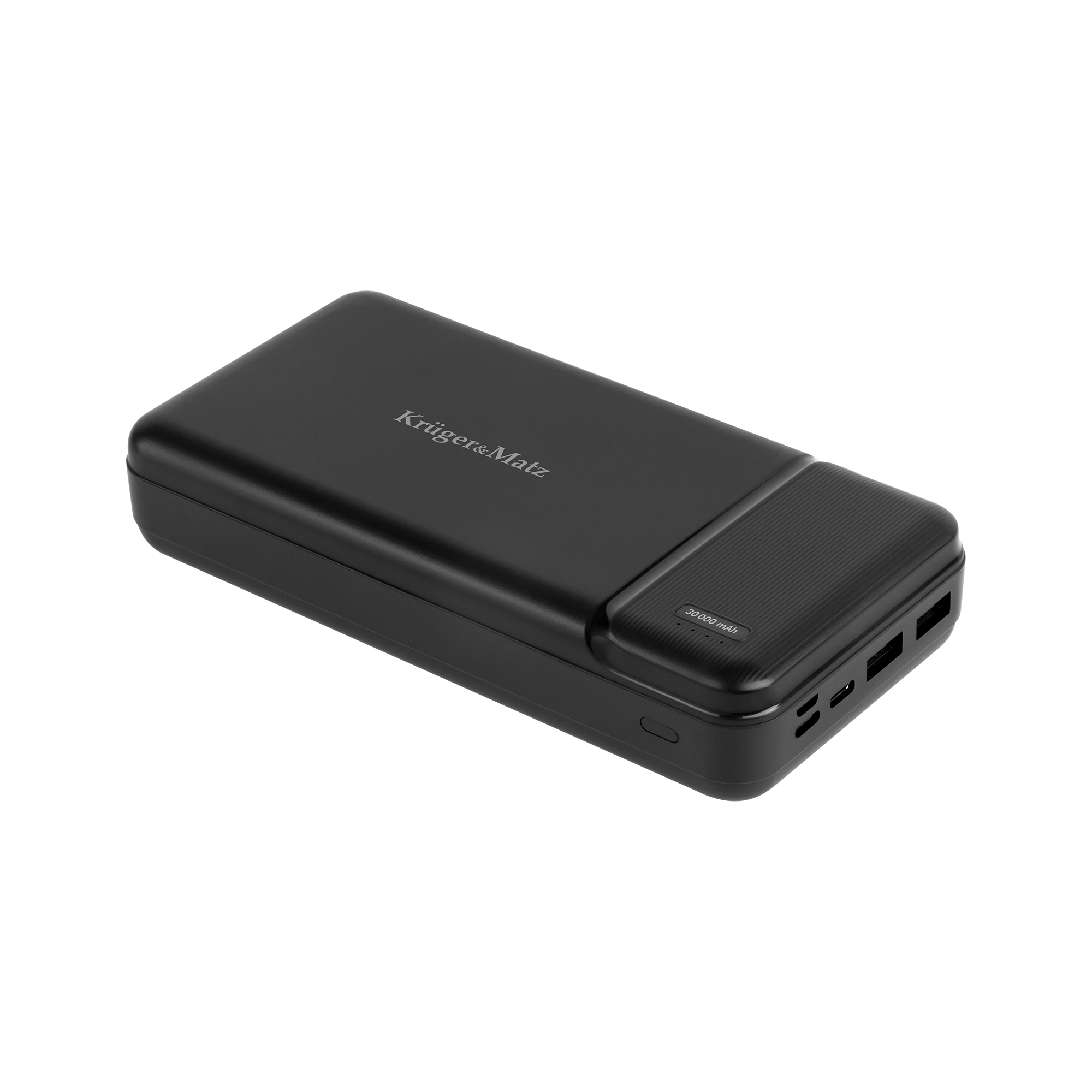 Kruger&Matz ārējais akumulators, 30000 mAh, Li-Polymer
