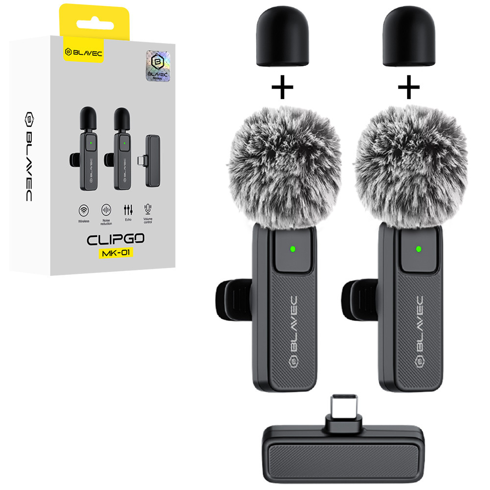 Blavec MK-01 ClipGo piespraužamie mikrofoni, 2