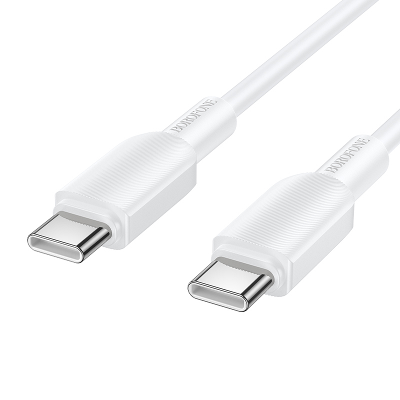 Balts Borofone BX127 Regalo USB-C–USB-C kabelis, 1 m, 20 gab. iepakojumā
