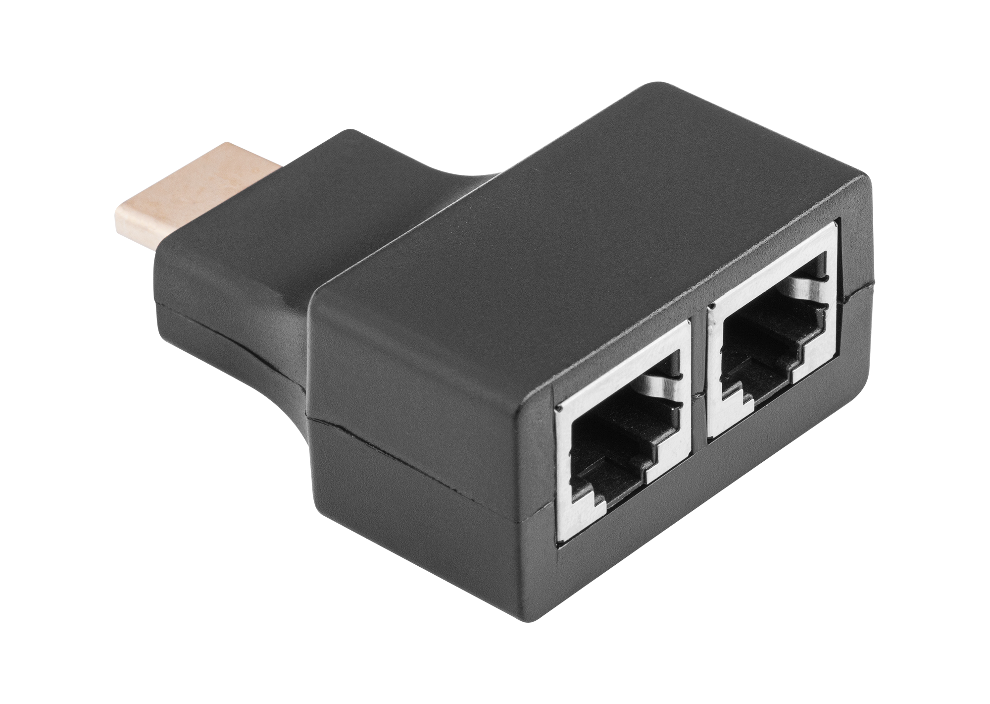 Inne HDMI pagarinātājs pa 2× RJ45