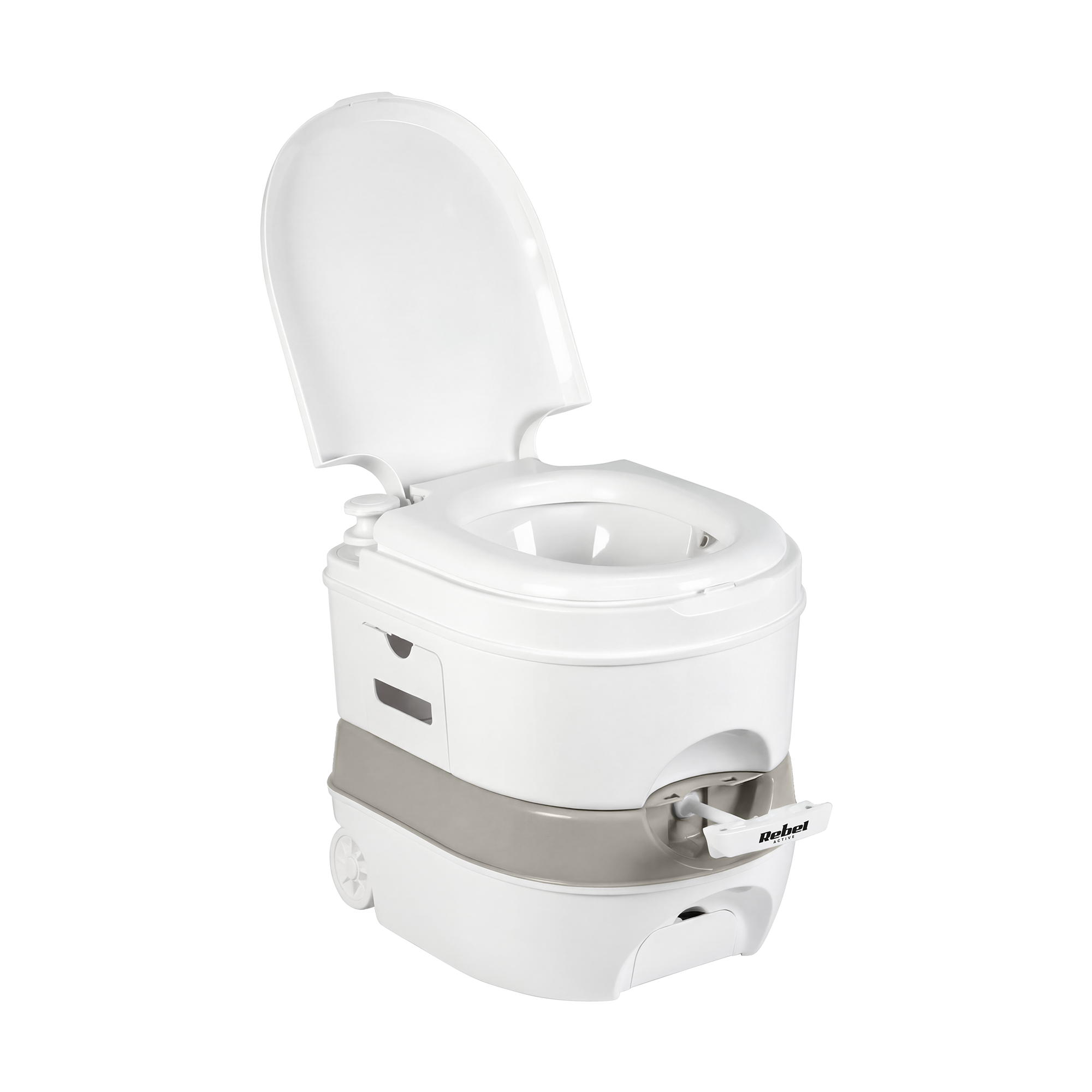 REBEL ACTIVE pārnēsājama tūrisma tualete, 24 l / 20 l
