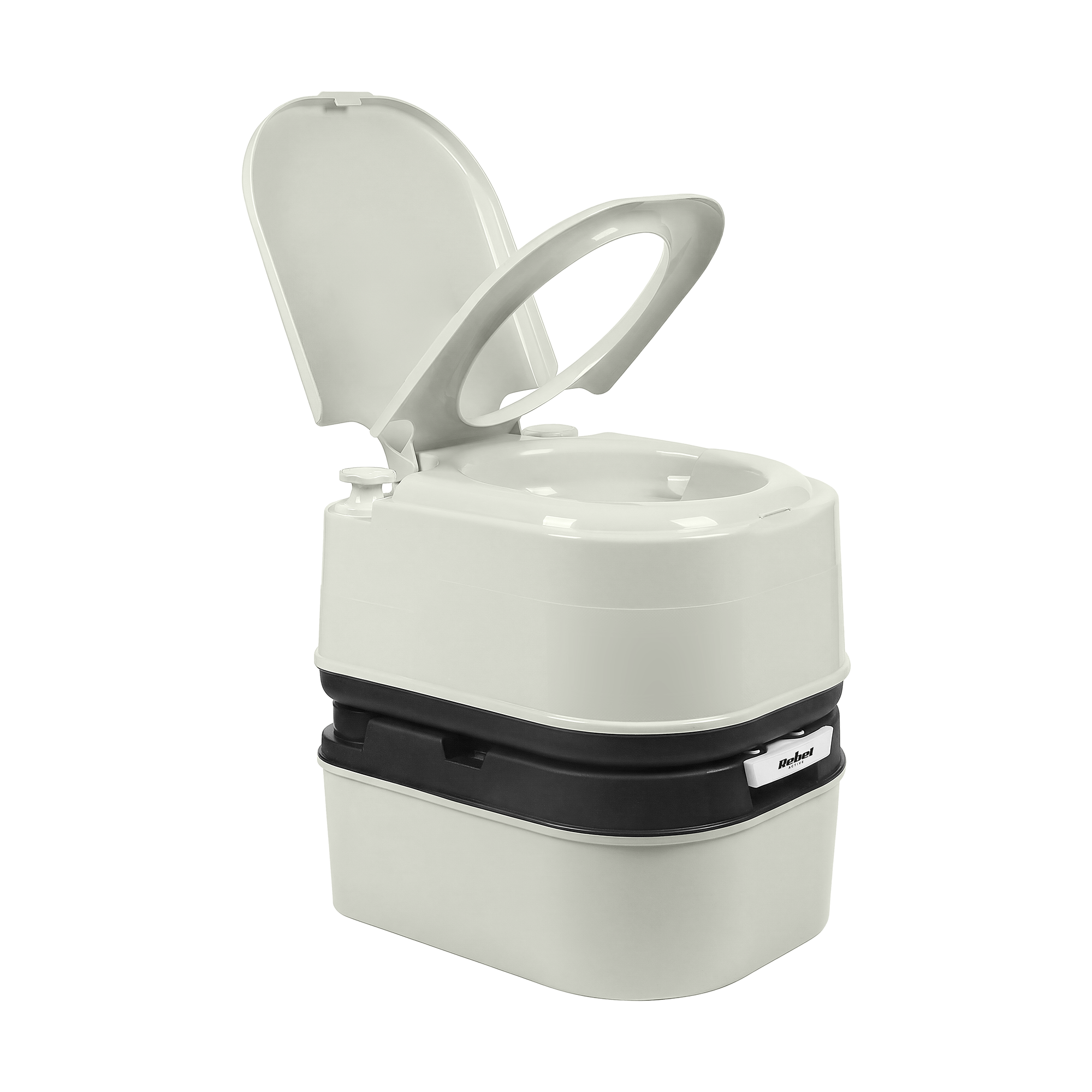REBEL ACTIVE pārnēsājama tūrisma tualete, 24 l / 20 l