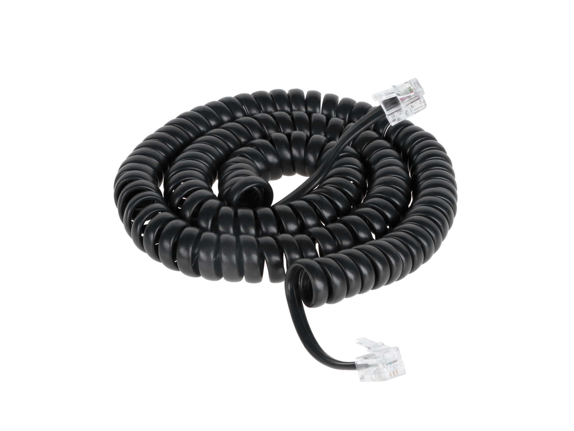 Telefona kabelis, 7 ft, melns