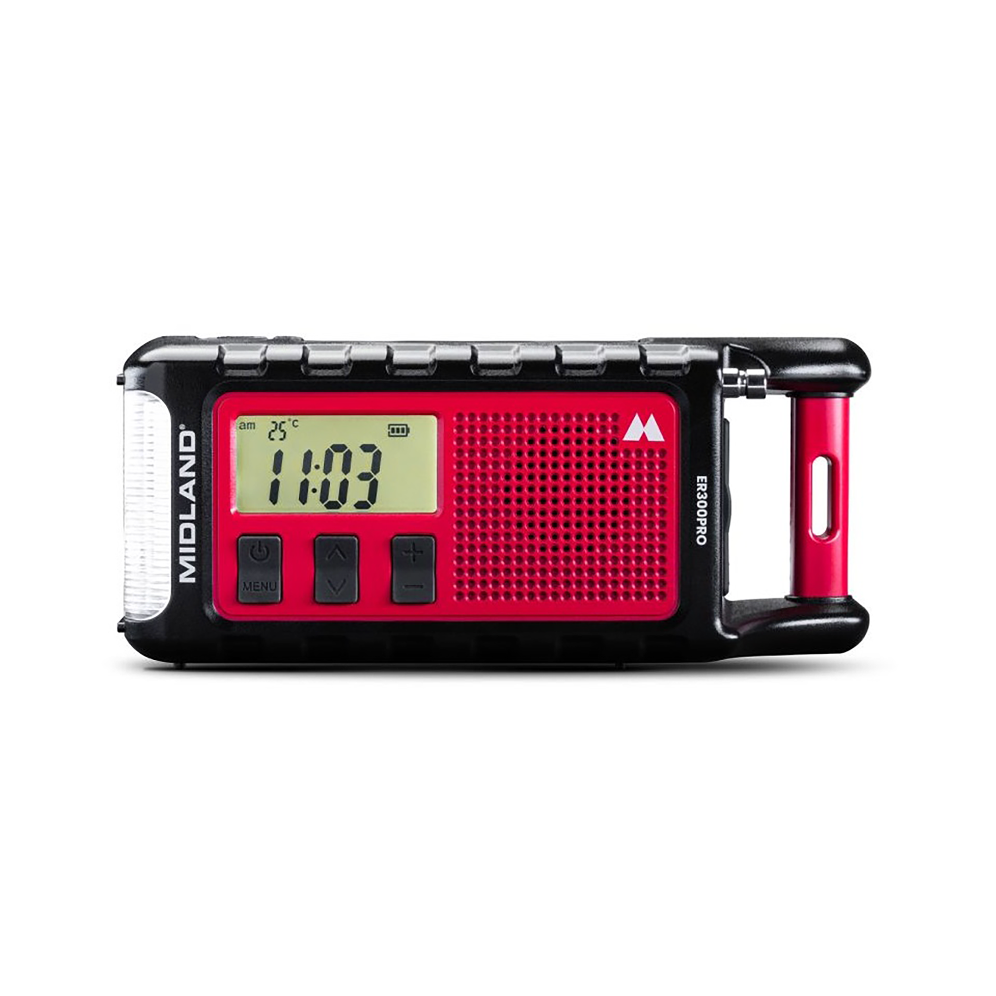 Avārijas radio Midland ER300 PRO ar 10000 mAh akumulatoru