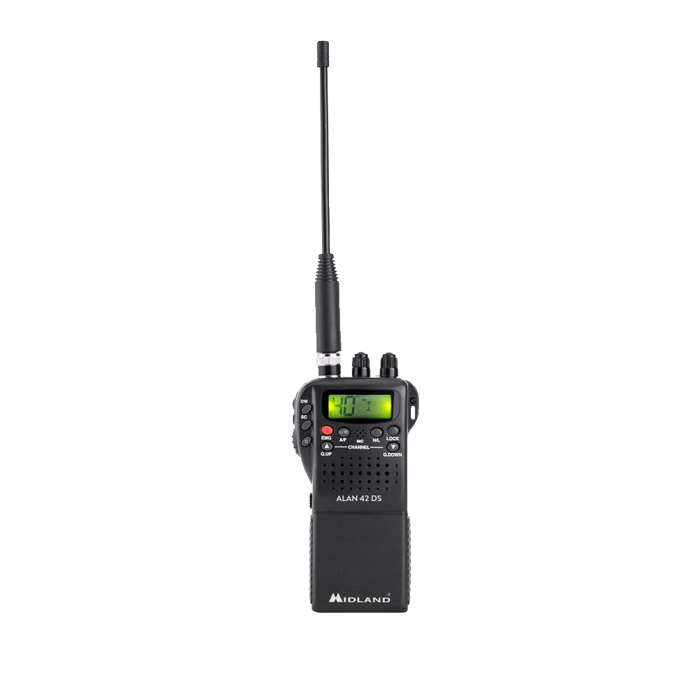 CB radiostacija ALAN 42DS AM/FM ar digitālo trokšņu slāpētāju
