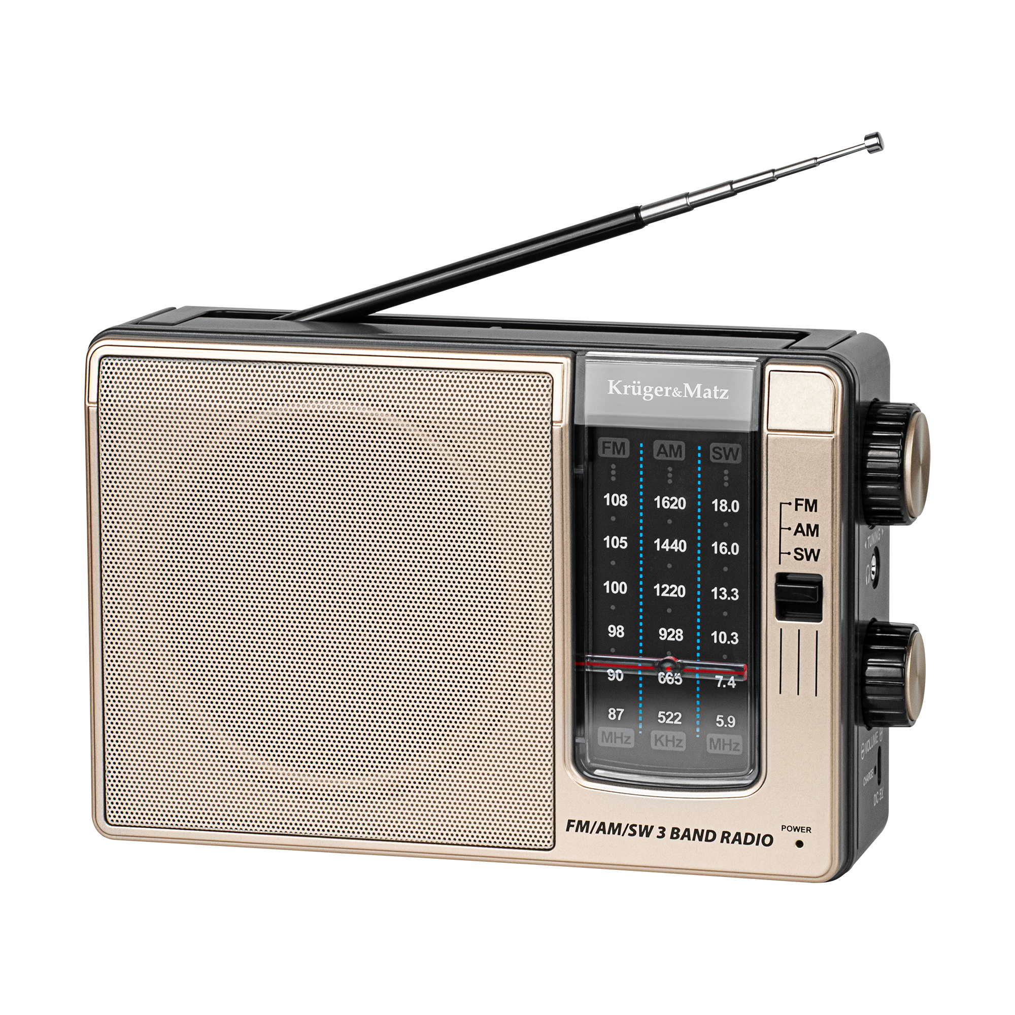 Pārnēsājams analogais radio Kruger&Matz KM0830