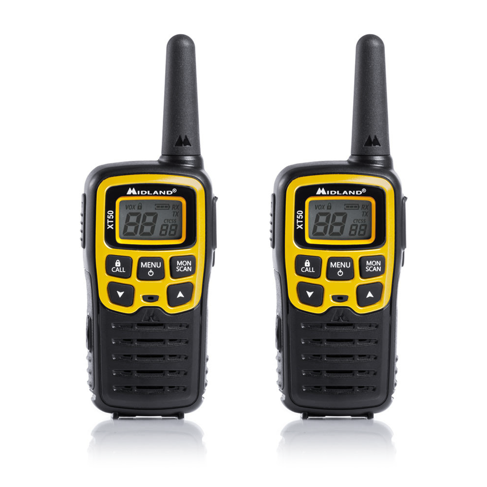 MIDLAND XT50 PMR rokas radiostacijas koferī