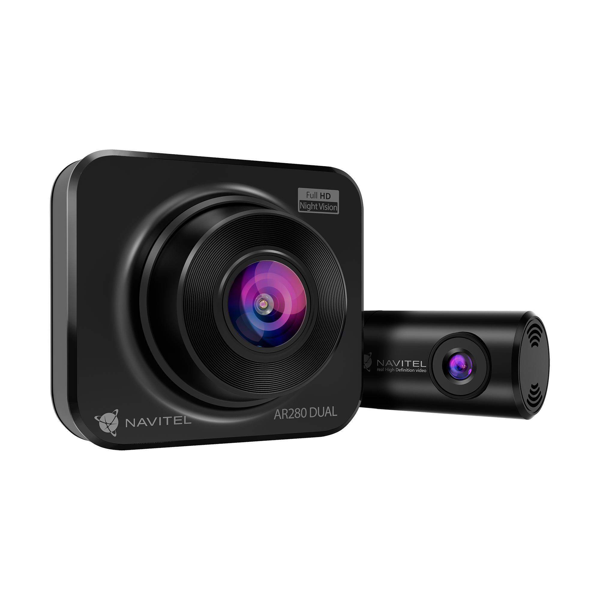 Navitel AR280 DUAL – Full HD automašīnas videoreģistrators ar aizmugures kameru