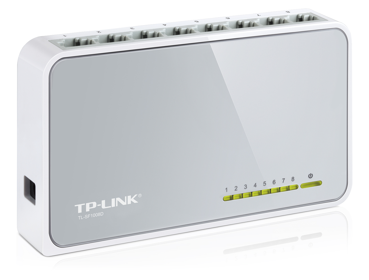 Komutators TP-Link TL-SF1008D 8 portu