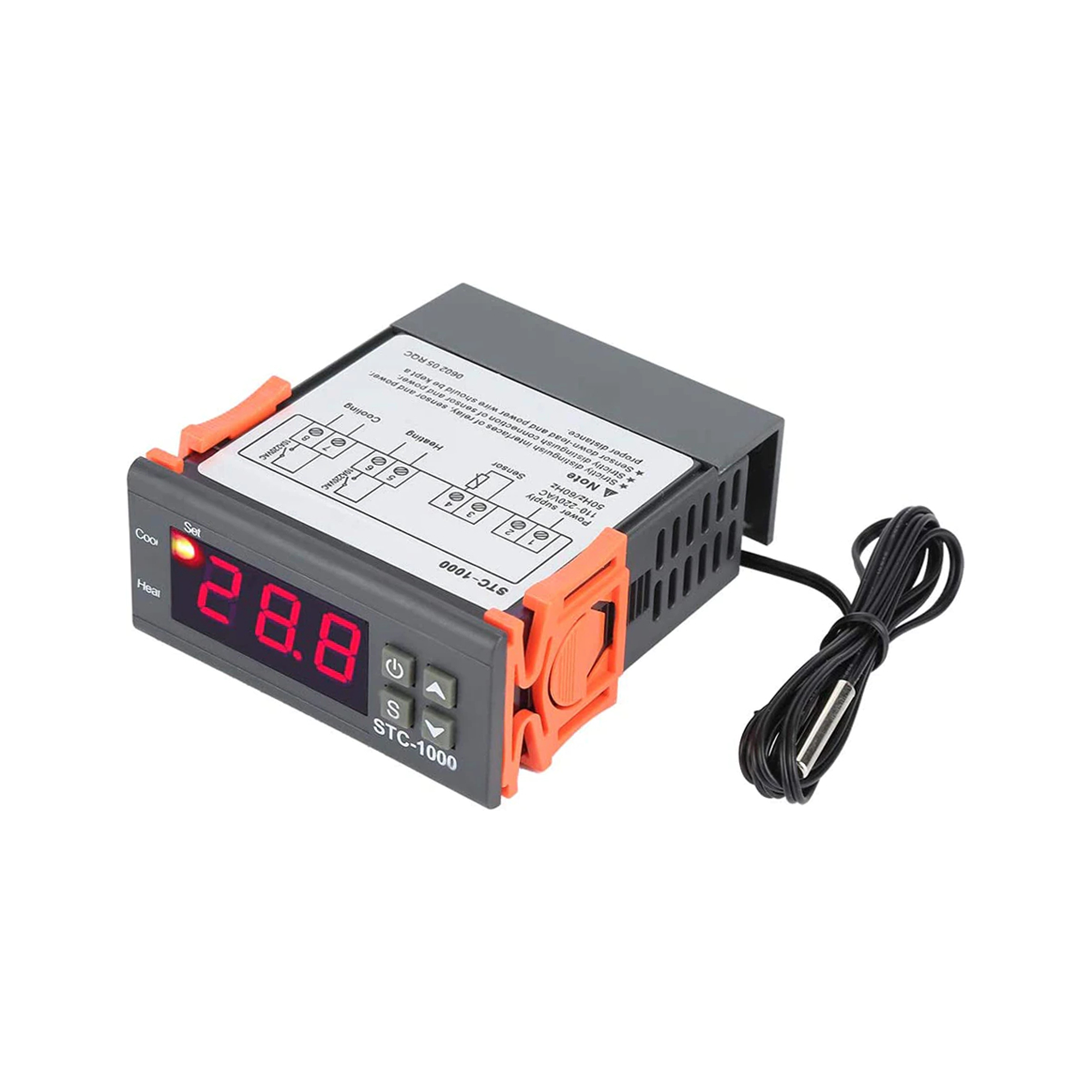 STC-1000 E6114 termostats, 230 V