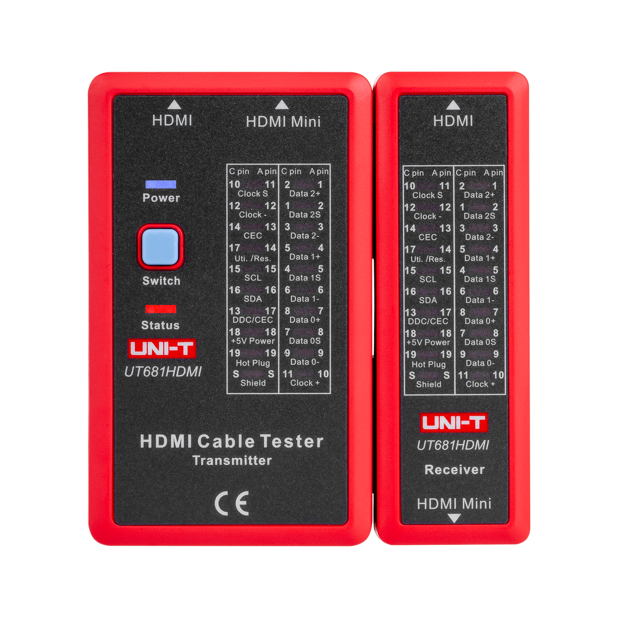 HDMI kabeļu testeris Uni-T UT681HDMI