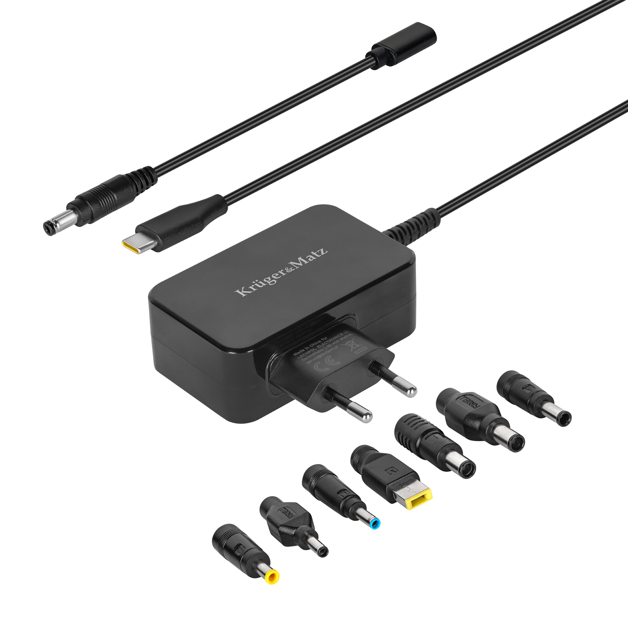 Kruger&Matz universālais barošanas adapteris ar Power
