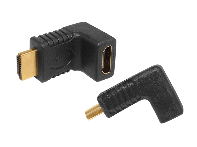 LXHD49 leņķa HDMI adapteris, ligzda–spraudnis