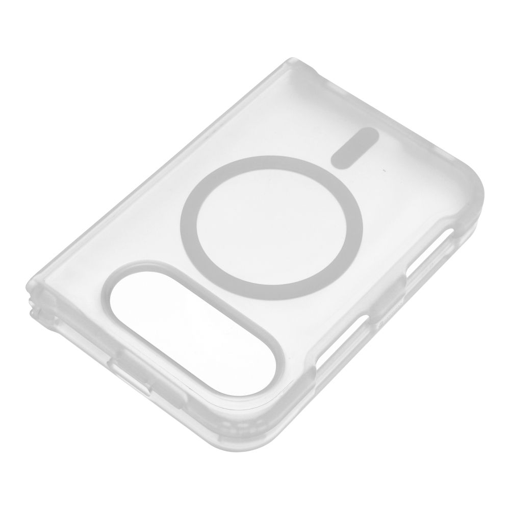 Caurspīdīgs matēts Forcell F-Protect 4sD-i Smoke Hybrid Premium vāciņš modelim iPhone Duo, saderīgs ar MagSafe