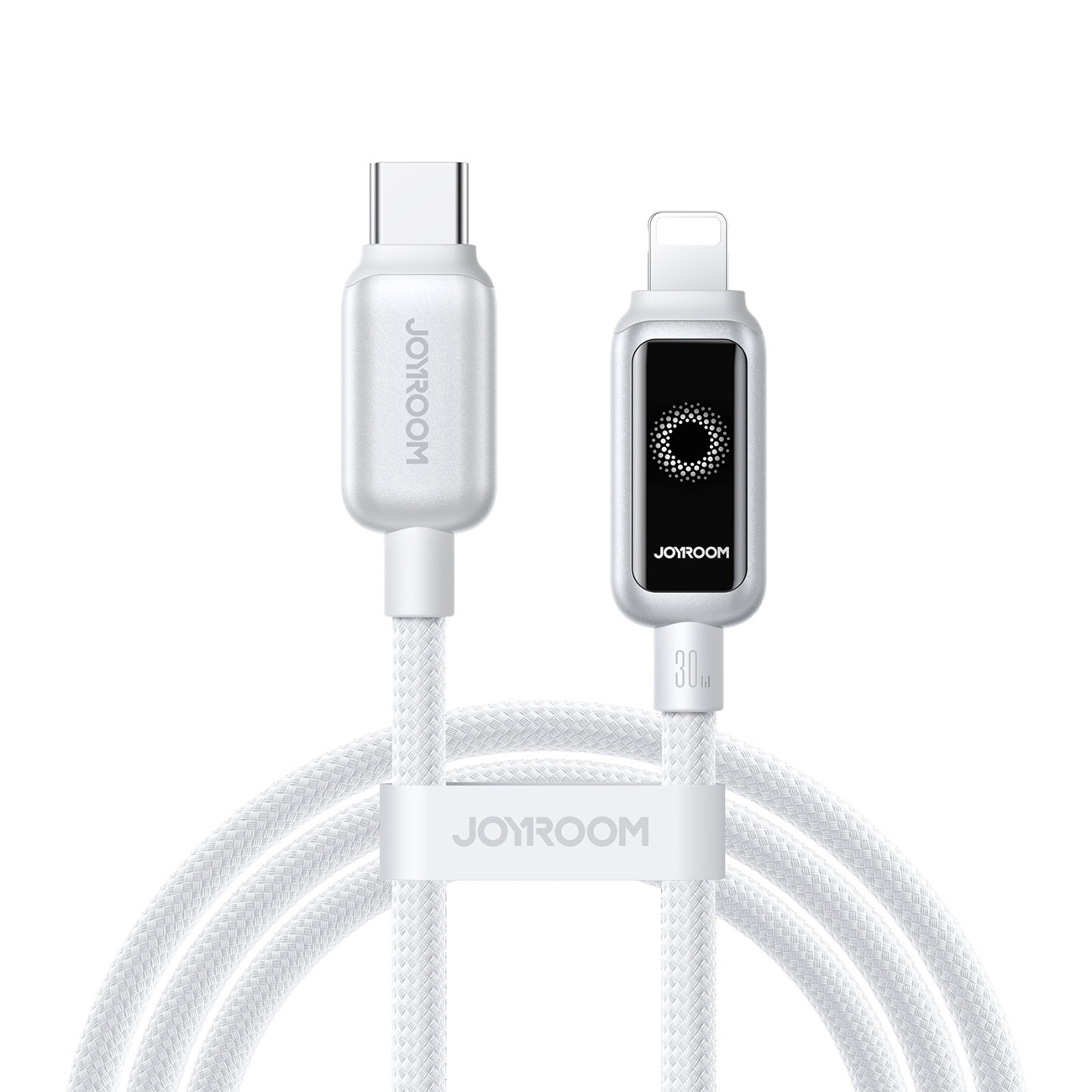 USB kabelis Joyroom S-A55 USB-C uz Lightning 30W 1,2 m balts