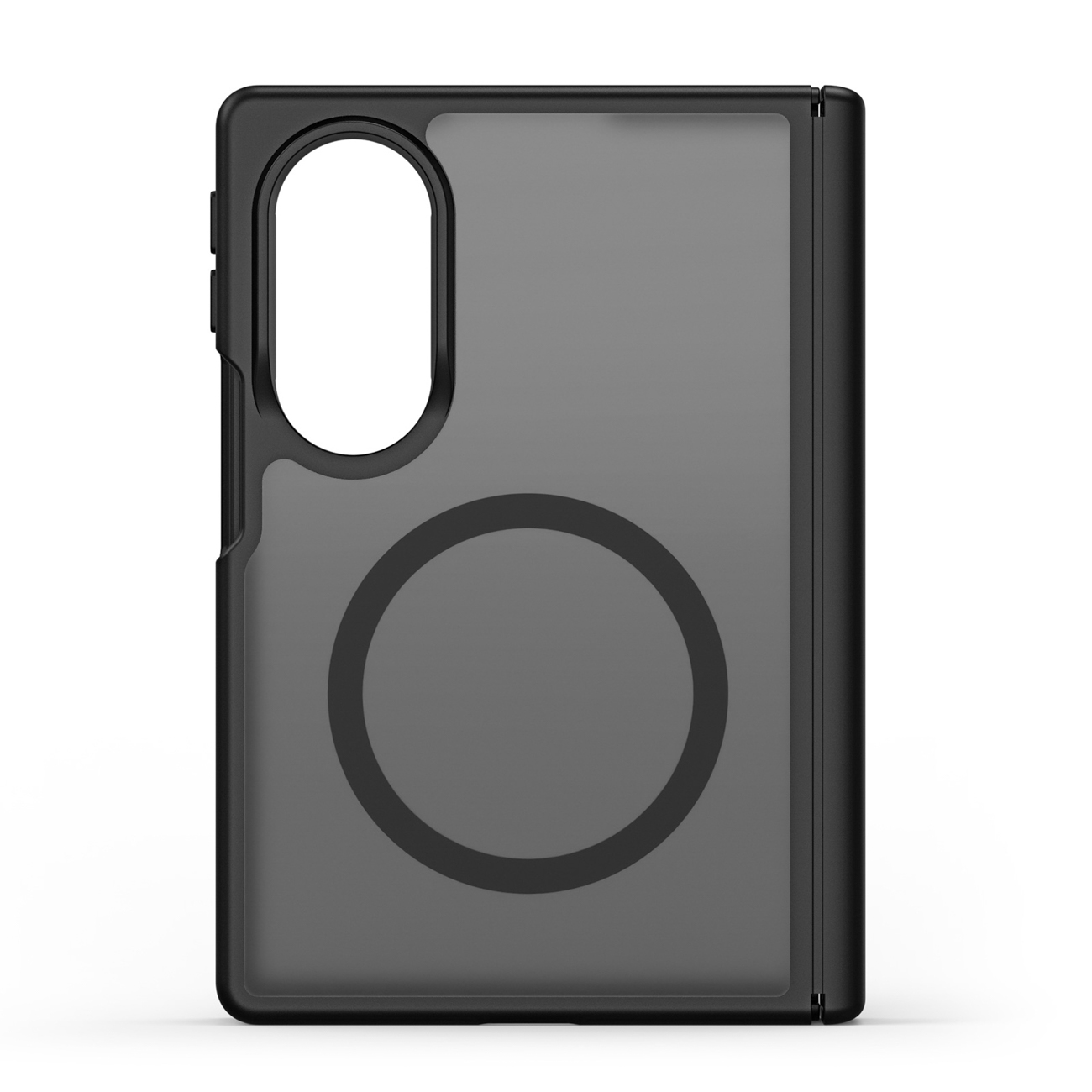 Ar MagSafe saderīgs DUX DUCIS YIND maciņš SAMSUNG Z Fold 8 Wide, melns