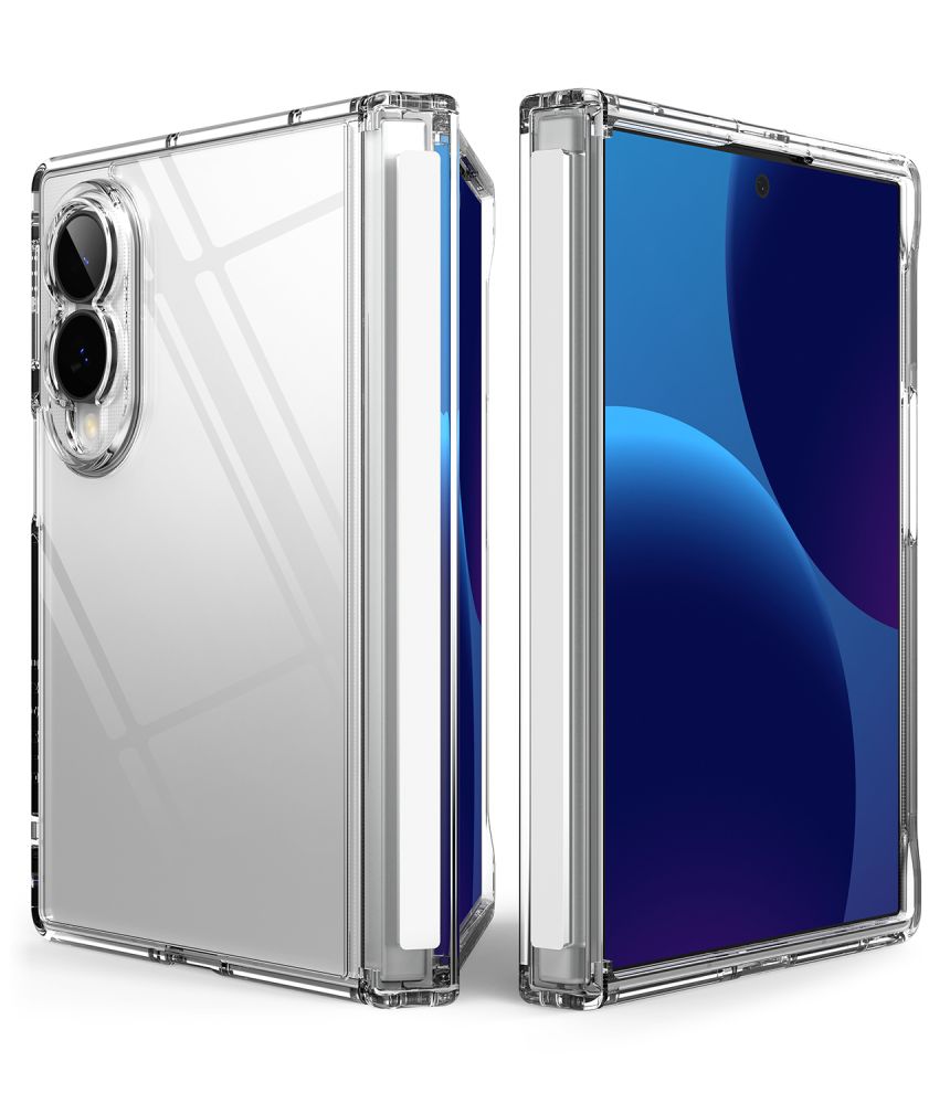 Ringke Fusion Flap vāciņš modelim Samsung Galaxy Z Fold 8 – caurspīdīgs
