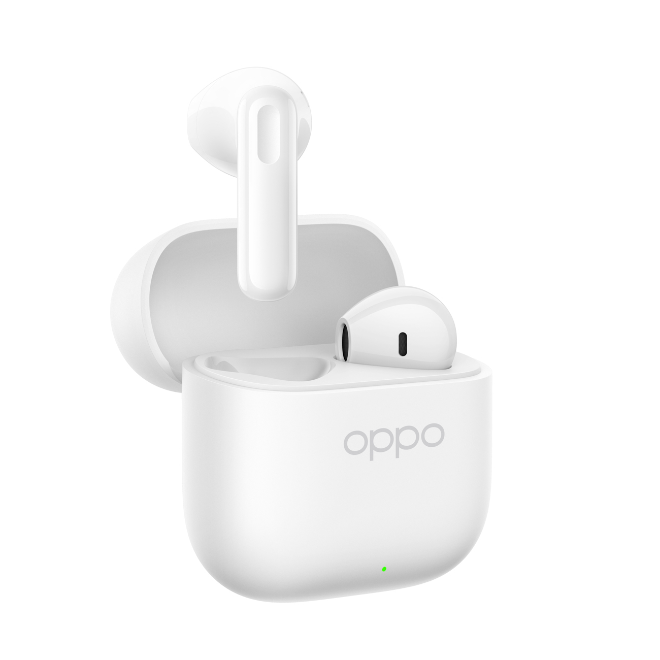 OPPO pilnībā bezvadu austiņas Enco Buds3 Bluetooth, iekšauss, mikrofons, sniega balta, bezvadu