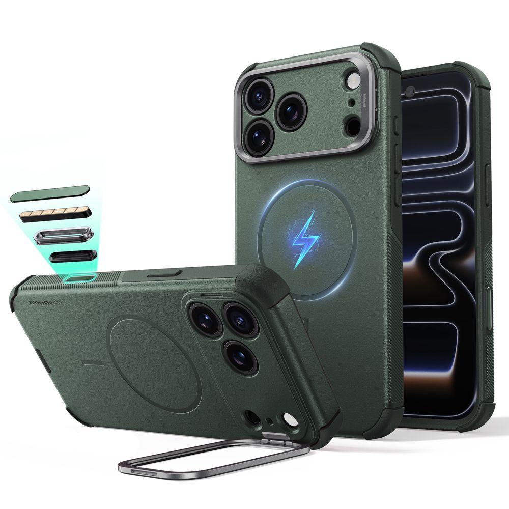 ESR Cyber ​​Tough Kickstand MagSafe Case