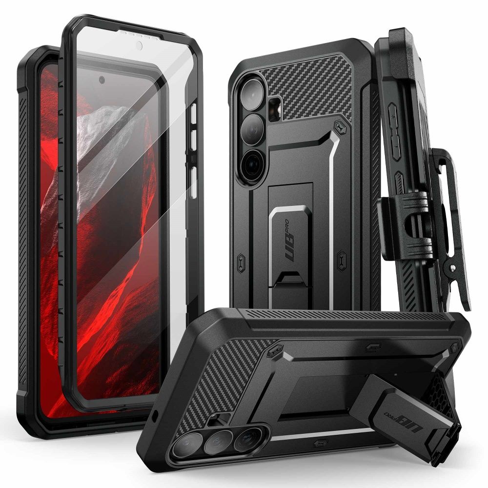 Supcase Unicorn Beetle Pro  Samsung Galaxy S26 FE vāciņš, melns