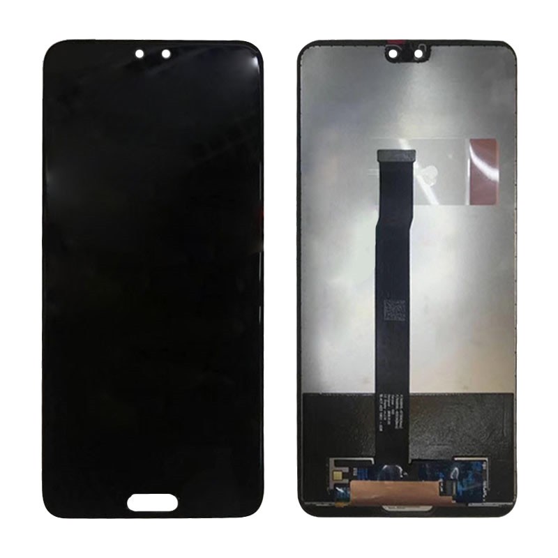Oriģināls LCD ekrāns Huawei P20 ar skārienpaneli, melns