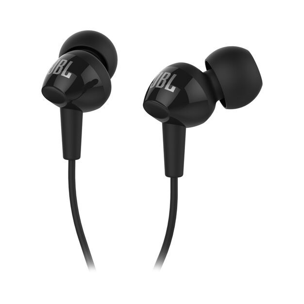 Austiņas JBL C100SI melns