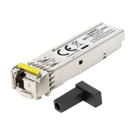 Lanberg SFP modulis, BIDI, 1 GB/s Gigabit, 1550/1310 nm, LC/UPC B, līdz 3 km