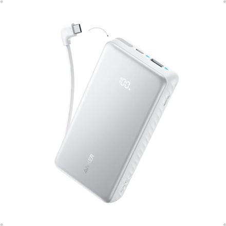 Anker Power Bank 22.5W, Built-In