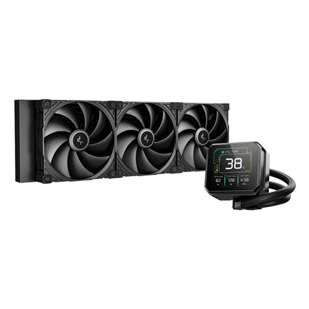 Deepcool SPARTACUS 420 šķidruma dzesētājs, melns
