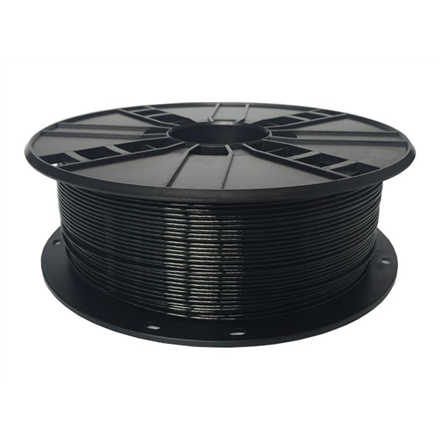 Flashforge PLA-plus filaments, 1,75 mm, 1 kg, melns