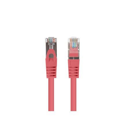 Lanberg Patchcord CAT.6 FTP 1M fluke passed 10-pack, Red PCF6-20CC-0100-R