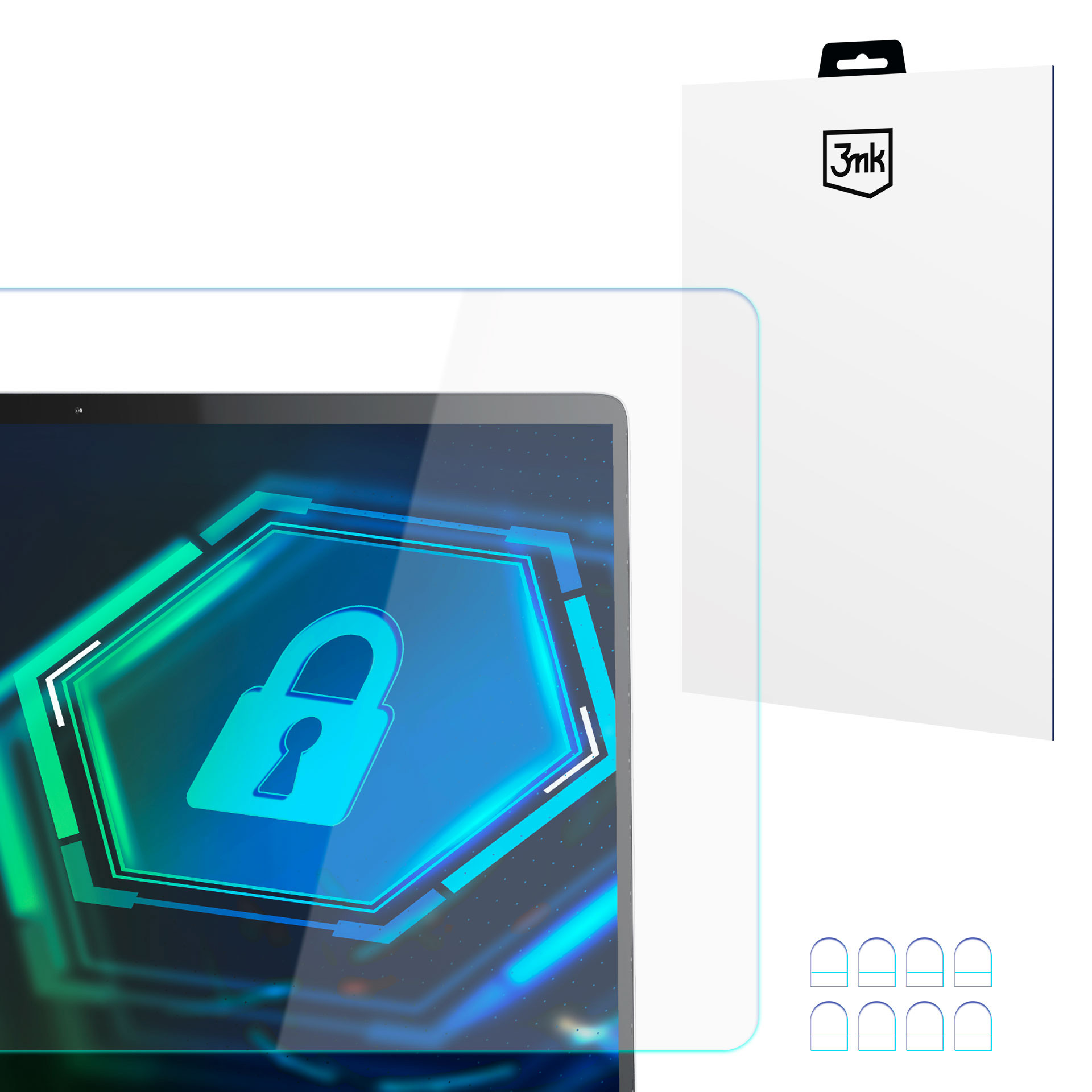 Samsung S24H850QFUX – līdz 25" – 3mk Privacy 2-way privātuma filtrs (bez līmes)