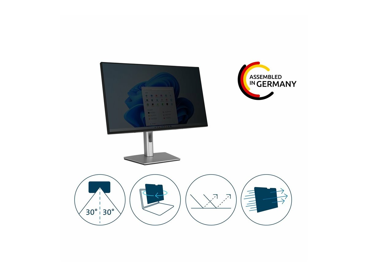 Kensington 628906 noņemams divvirzienu privātuma filtrs, paredzēts 28-inch 16:9 monitor
