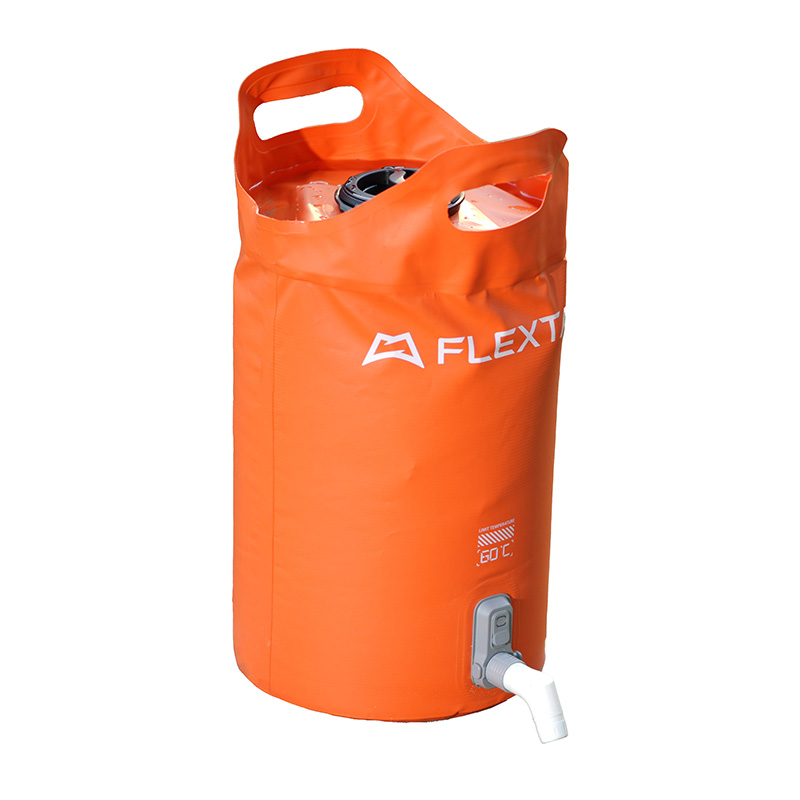 Flextail spiediena ūdens spainis, oranžs