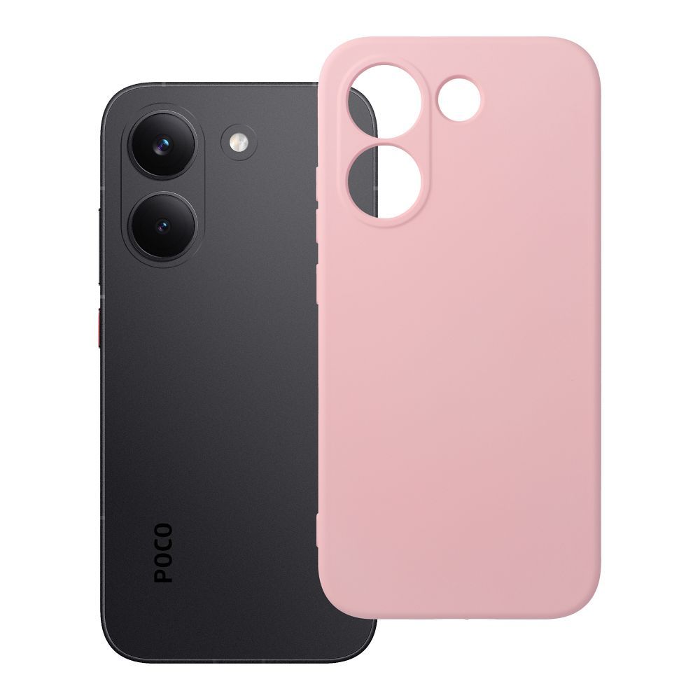 Pūderrozā silikona vāciņš modelim Poco X8 Pro 5G
