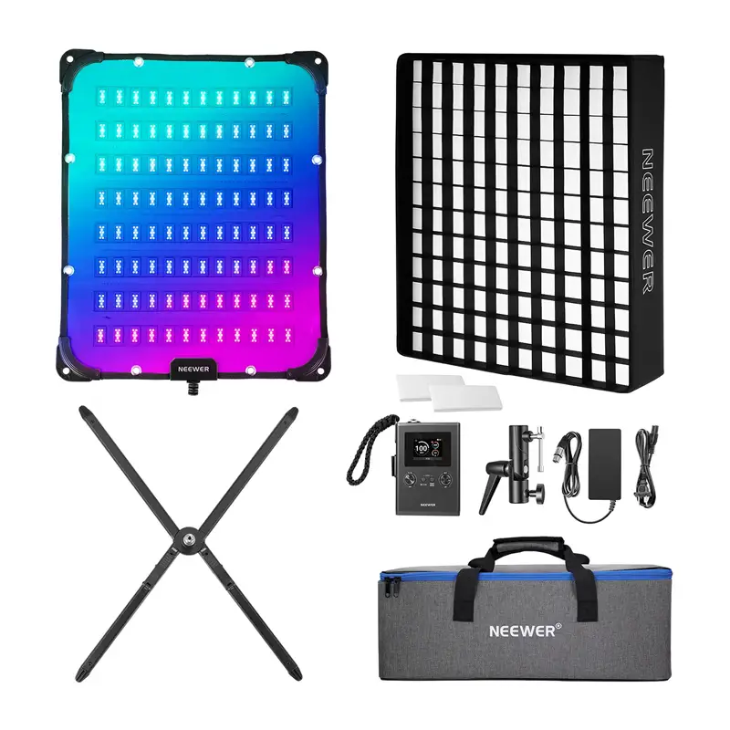 NEEWER FL100C elastīgs LED apgaismojuma panelis