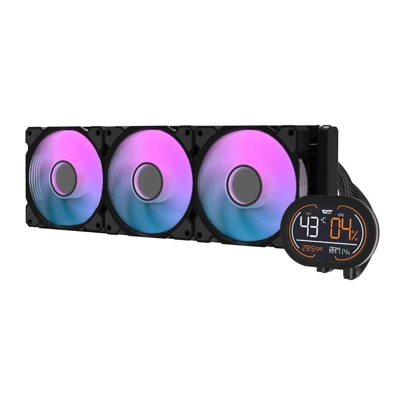 Darkflash DH360D v2 procesora dzesētājs (melns)