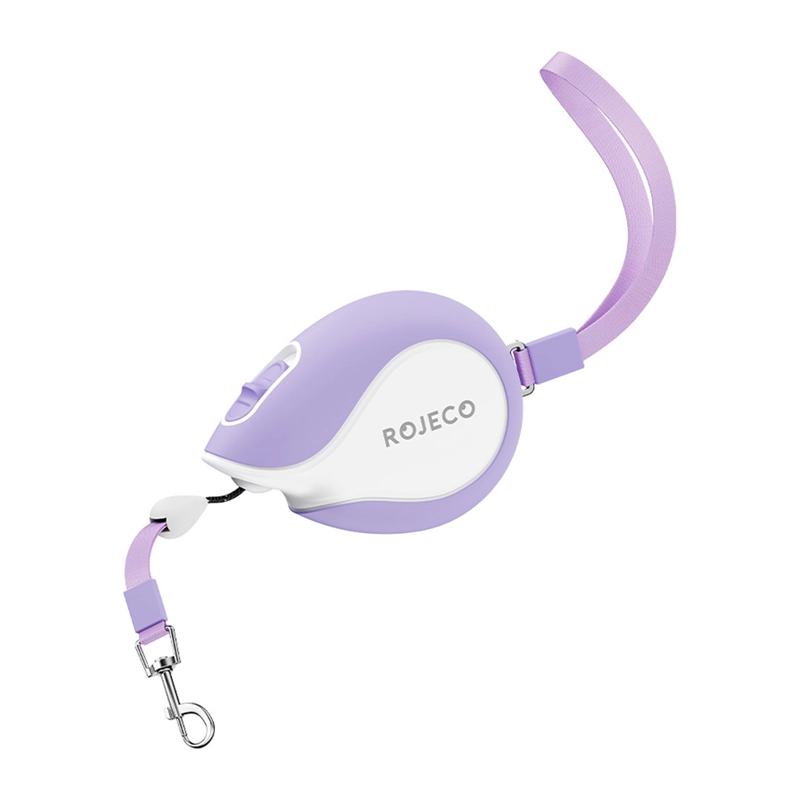 Retractable leash Rojeco Mini Pet 3m (purple)