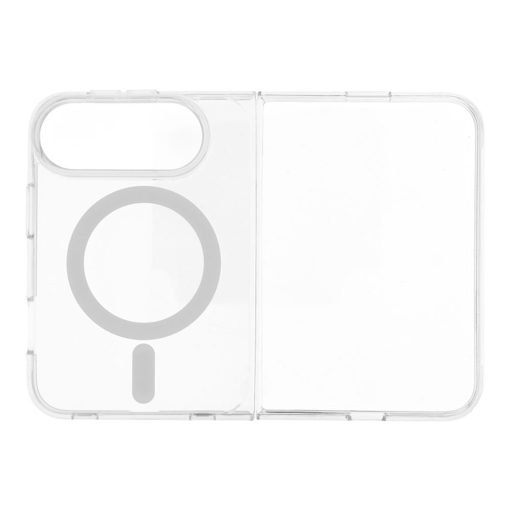 Caurspīdīgs Clear Mag Cover (MID) vāciņš modelim iPhone Duo, saderīgs ar MagSafe