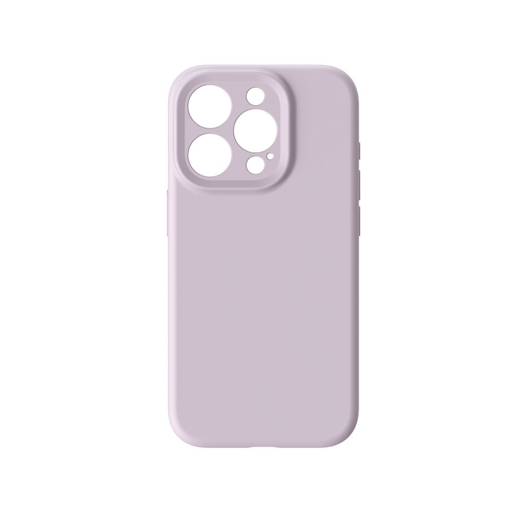 Ar MagSafe saderīgs vāciņš Forcell F-Protect Rubber Premium iPhone 15 Pro, violeti rozā