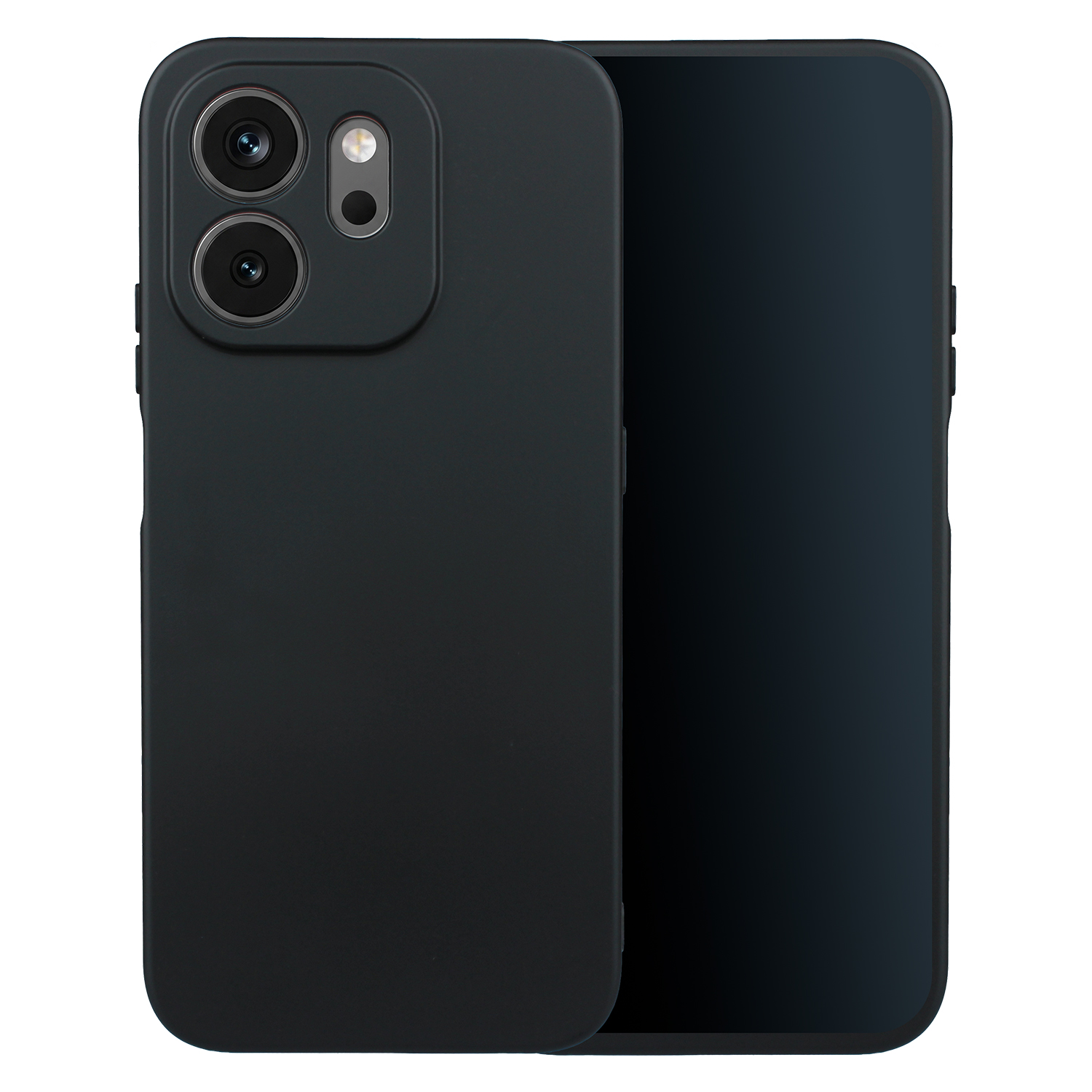 melns silikona vāciņš modelim Honor 600 Smart