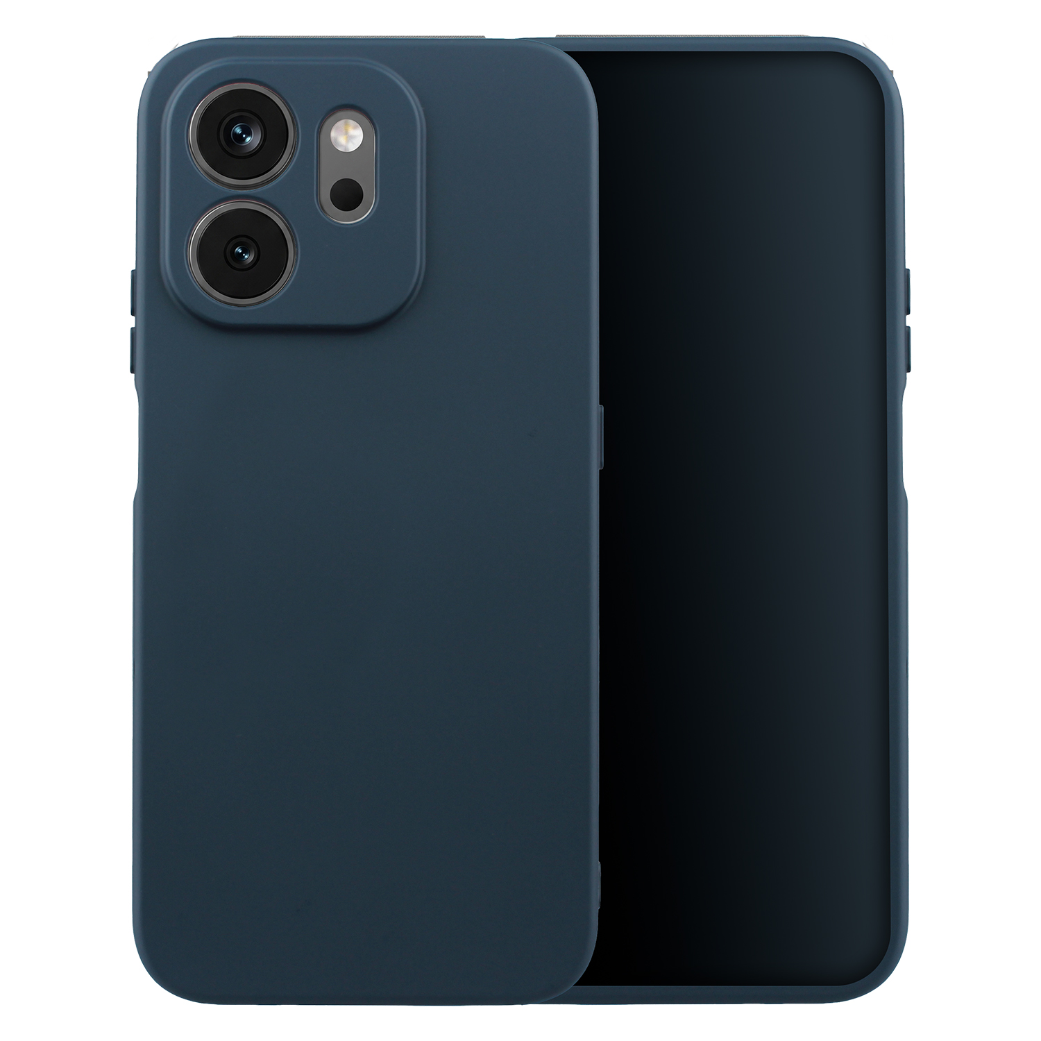 Silikona vāciņš modelim Honor 600 Smart, tumši zils