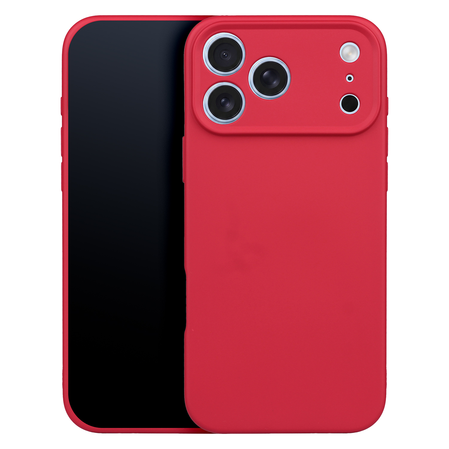 Silicon Box maciņš for iPhone 17 Pro 6,3" sarkans