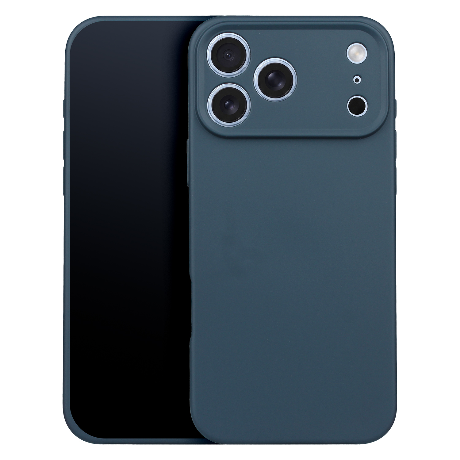 Silicon Box maciņš for iPhone 17 Pro Max 6,9" tumši zils