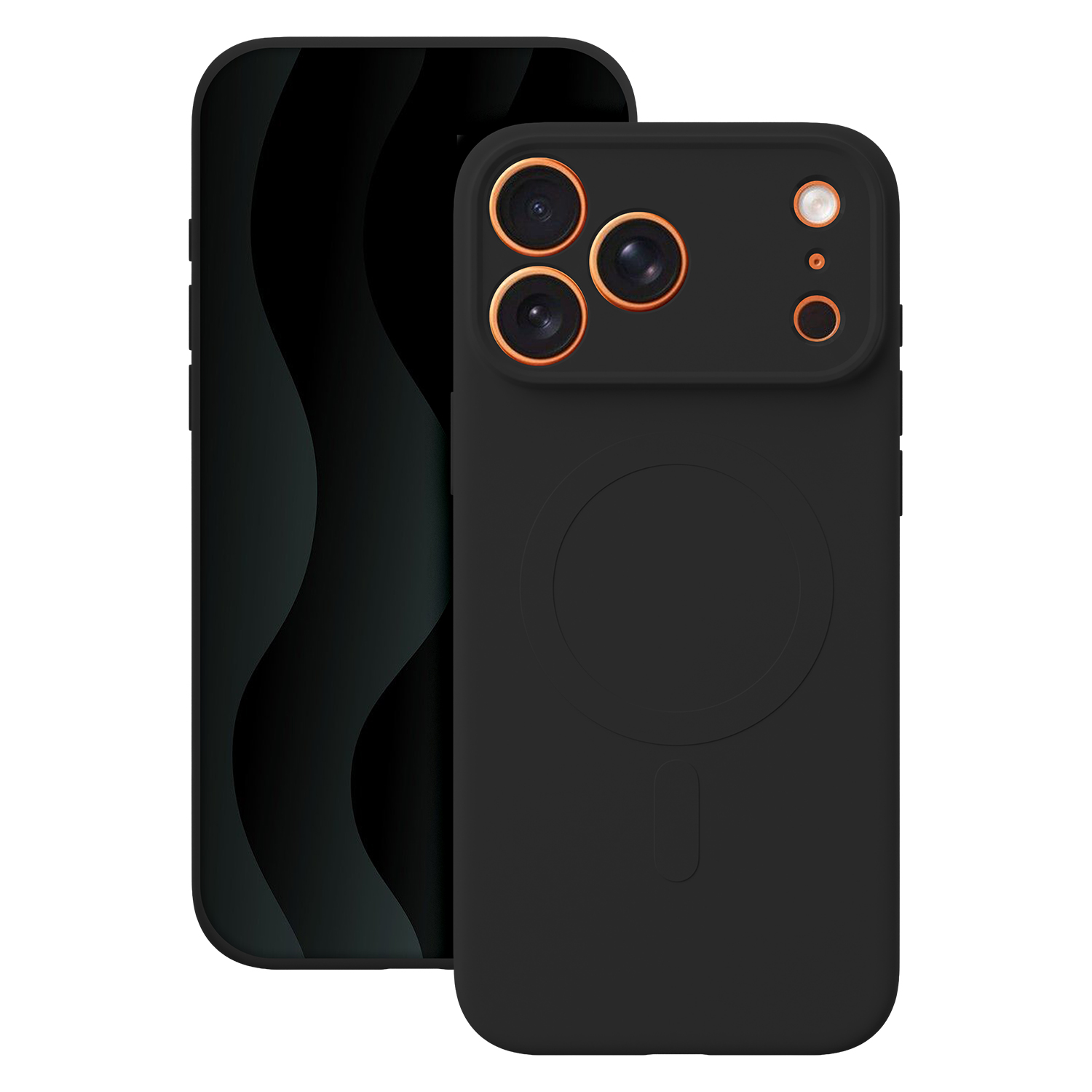 Simple Color Mag maciņš iPhone 17 Pro 6,3" / iPhone 18 Pro 6,3", melns